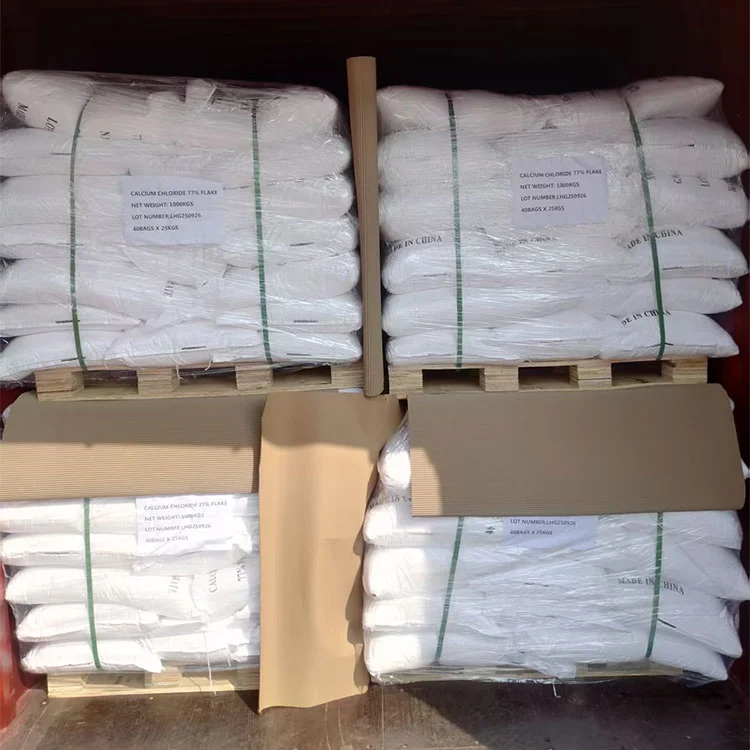 اعلی طہارت کیلشیم کلورائد فلیکس